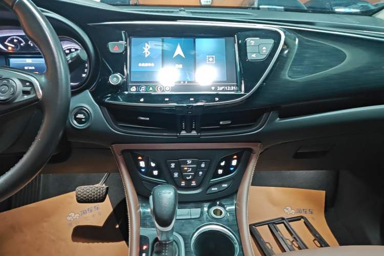 Used Buick Envision 2021 532T Two-Wheel-Drive Luxury Version Audio And AC Panel