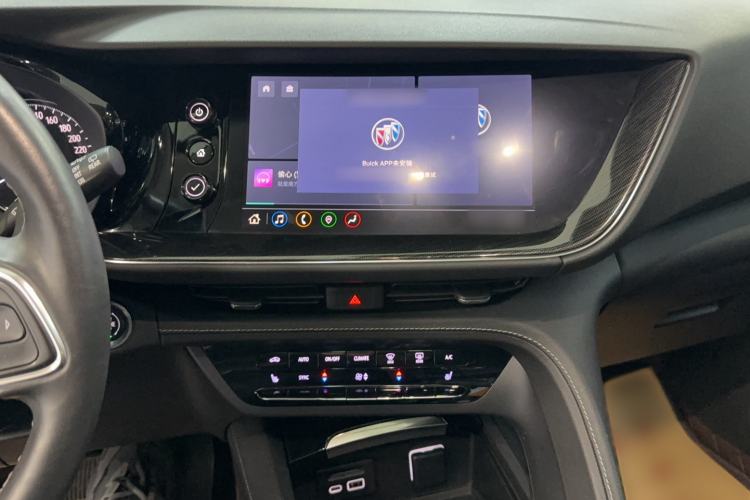 Used Buick Envision 2021 Encore Plus 652T Five-Seat Luxury Model Audio And AC Panel
