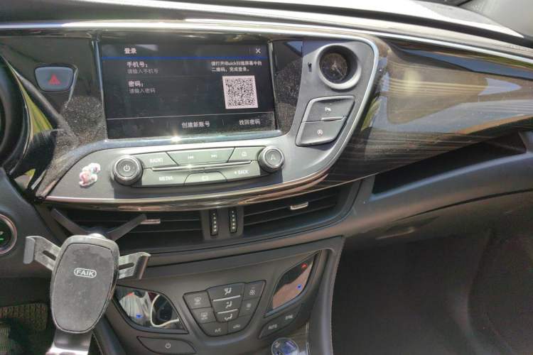 Used Buick Envision 2021 532T Two-Wheel-Drive Leading Version Audio And AC Panel