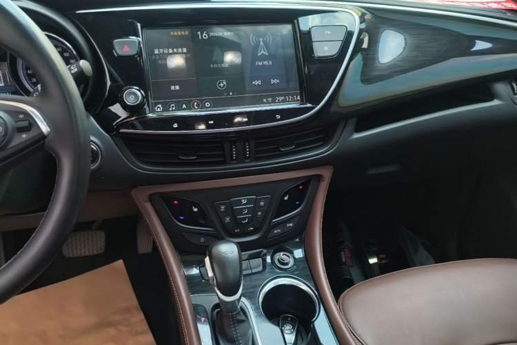 Used Buick Envision 2021 532T Two-Wheel-Drive Elite Version Audio And AC Panel