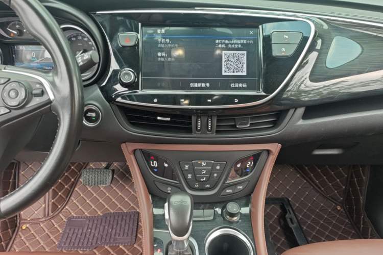 Used Buick Envision 2021 532T Two-Wheel-Drive Elite Version Audio And AC Panel