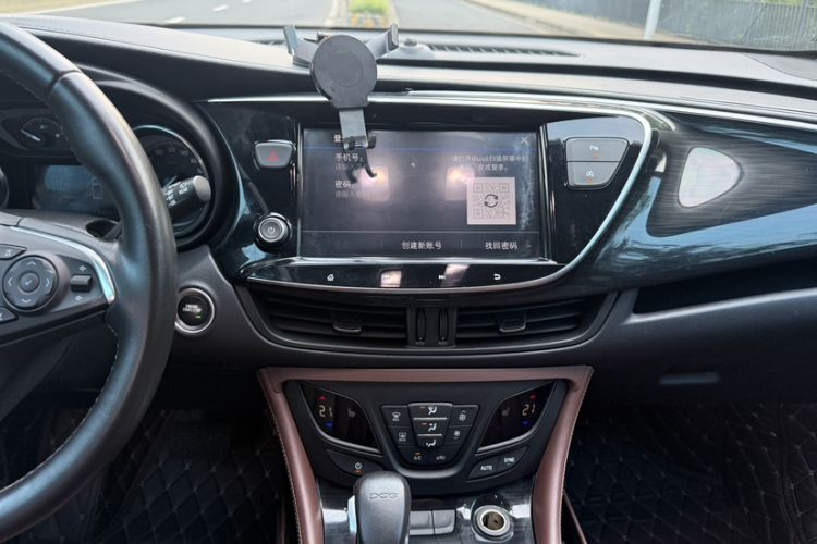 Used Buick Envision 2021 532T Two-Wheel-Drive Elite Version Audio And AC Panel