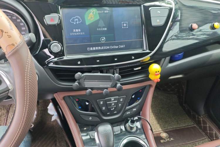 Used Buick Envision 2021 532T Two-Wheel-Drive Elite Version Audio And AC Panel
