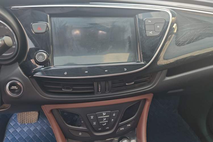 Used Buick Envision 2021 532T Two-Wheel-Drive Luxury Version Audio And AC Panel