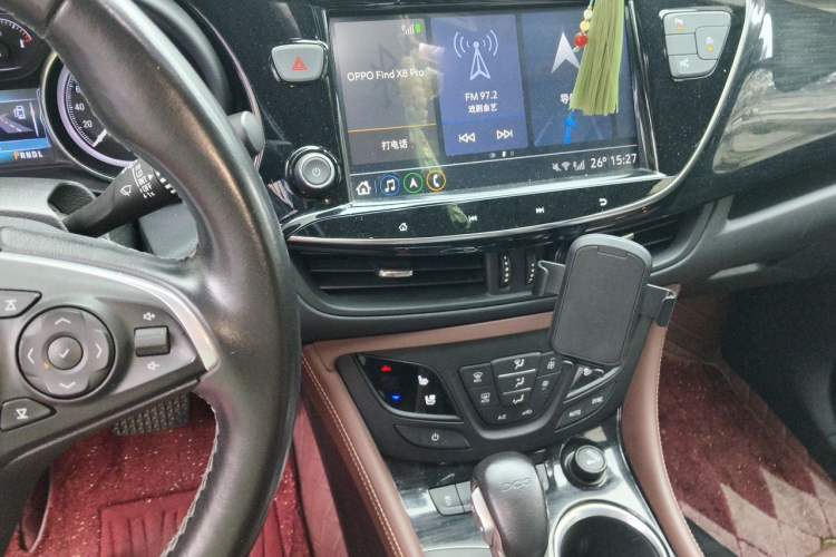 Used Buick Envision 2021 532T Two-Wheel-Drive Luxury Version Audio And AC Panel