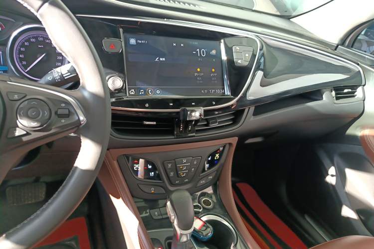 Used Buick Envision 2021 532T Two-Wheel-Drive Luxury Version Audio And AC Panel