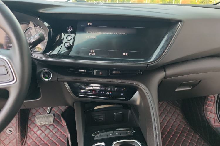 Used Buick Envision 2021 Encore Plus 652T Five-Seat Luxury Model Audio And AC Panel