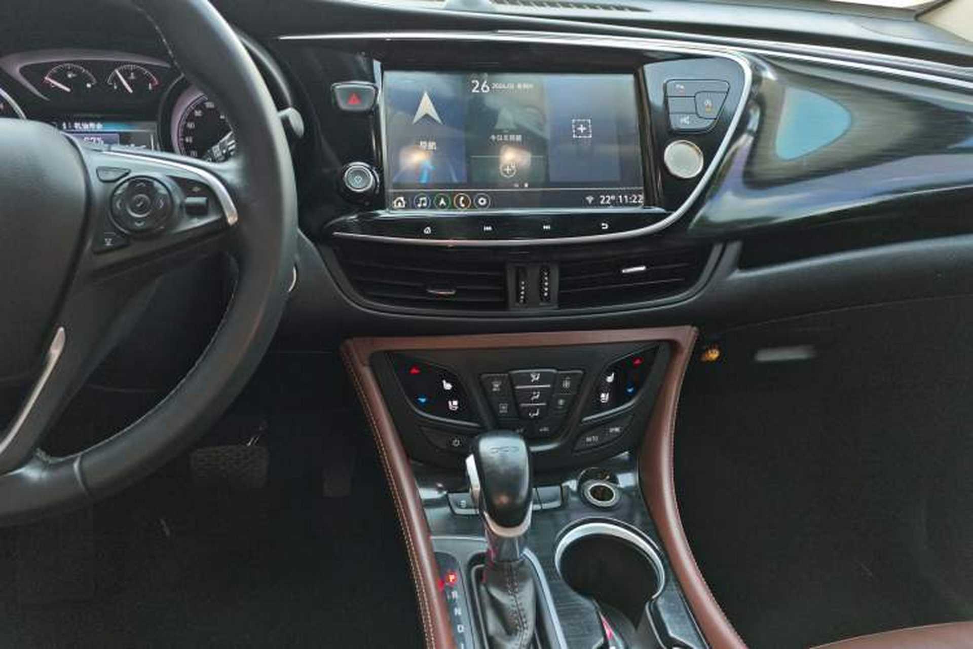 Used Buick Envision 2021 532T Two-Wheel-Drive Luxury Version Audio And AC Panel