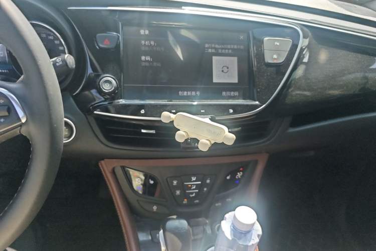 Used Buick Envision 2021 532T Two-Wheel-Drive Elite Version Audio And AC Panel