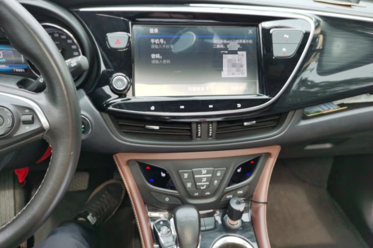 Used Buick Envision 2021 532T Two-Wheel-Drive Elite Version Audio And AC Panel