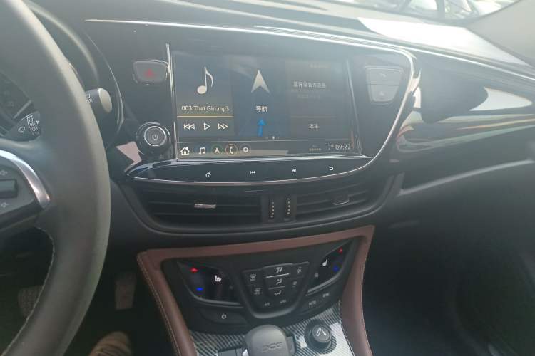 Used Buick Envision 2021 532T Two-Wheel-Drive Elite Version Audio And AC Panel