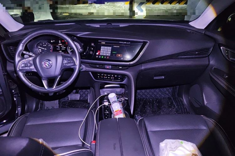 Used Buick Envision 2021 Encore Plus 652T Five-Seat All-Wheel-Drive Luxury Model Center Console