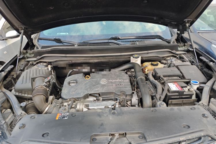 Used Buick Envision 2021 532T Two-Wheel-Drive Elite Version Engine Bay