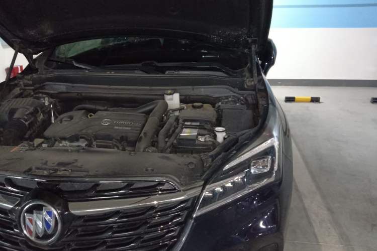 Used Buick Envision 2021 532T Two-Wheel-Drive Elite Version Engine Bay Left
