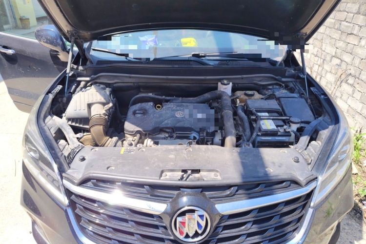 Used Buick Envision 2021 532T Two-Wheel-Drive Elite Version Engine Bay