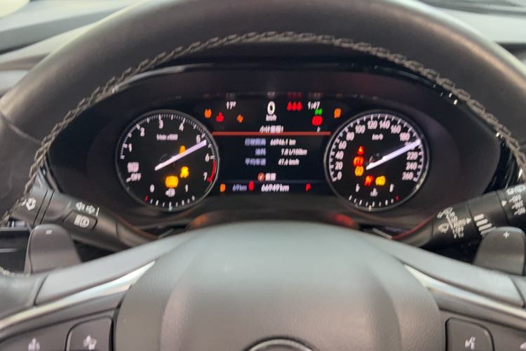 Used Buick Envision 2021 Encore Plus 652T Five-Seat Luxury Model Instrument Cluster