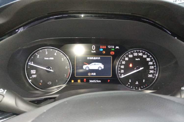 Used Buick Envision 2021 Encore Plus 652T Five-Seat Luxury Model Instrument Cluster