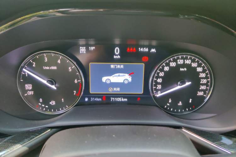 Used Buick Envision 2021 Encore Plus 652T Five-Seat All-Wheel-Drive Luxury Model Instrument Cluster