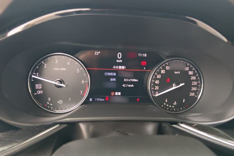 Used Buick Envision 2021 Encore Plus 652T Five-Seat Luxury Model Instrument Cluster