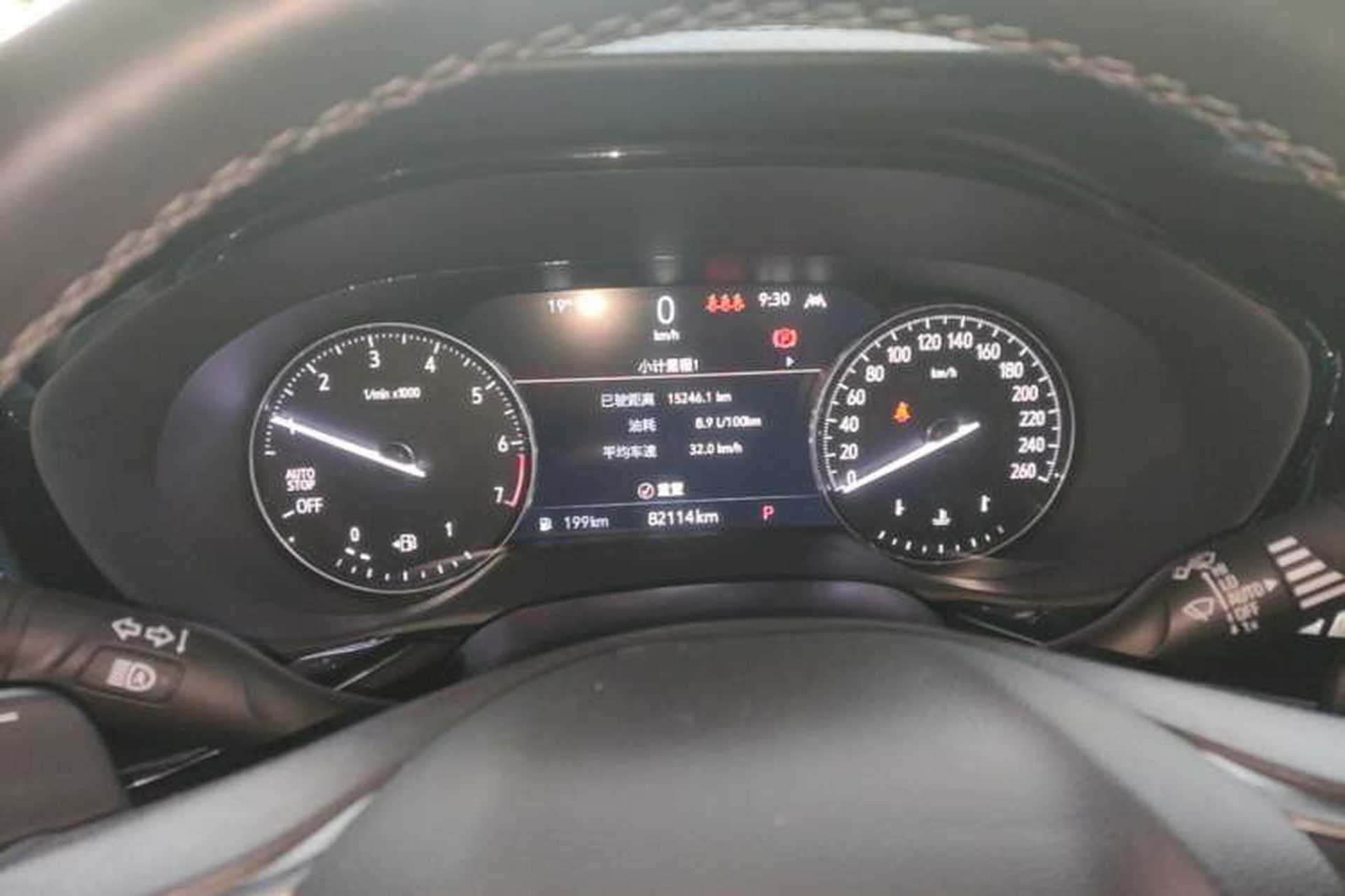 Used Buick Envision 2021 Encore Plus 652T Five-Seat Luxury Model Instrument Cluster