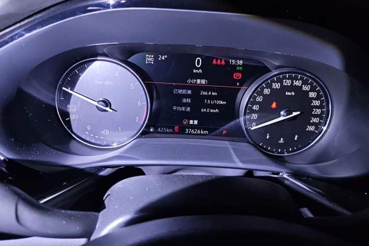 Used Buick Envision 2021 Encore Plus 652T Five-Seat All-Wheel-Drive Luxury Model Instrument Cluster