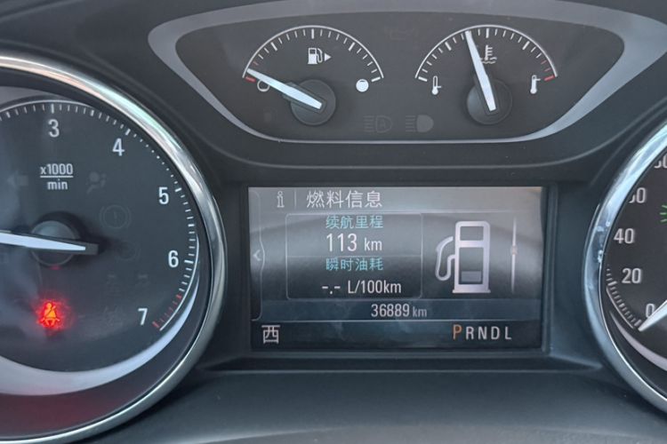 Used Buick Envision 2021 532T Two-Wheel-Drive Elite Version Odometer Close Up