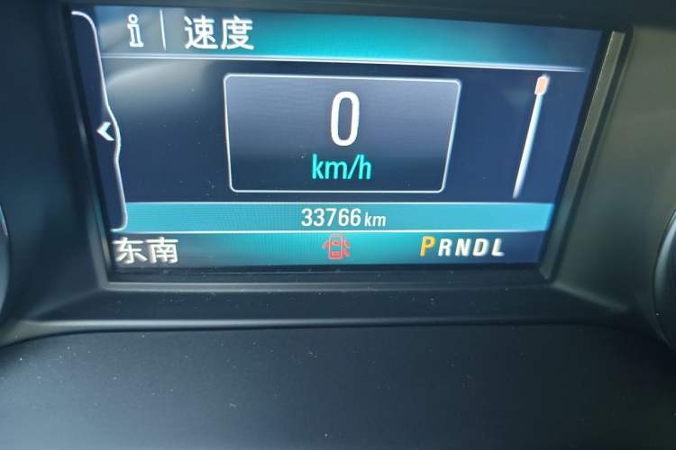 Used Buick Envision 2021 532T Two-Wheel-Drive Elite Version Odometer Close Up