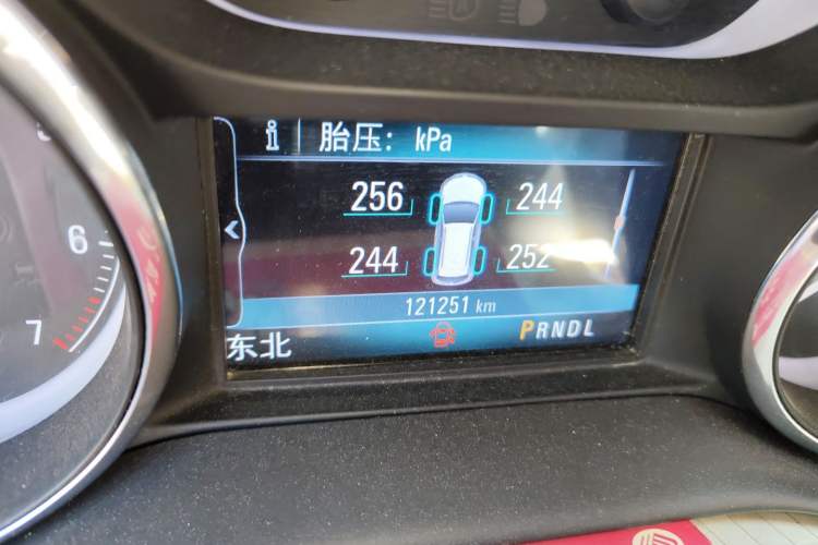 Used Buick Envision 2021 532T Two-Wheel-Drive Elite Version Odometer Close Up