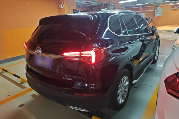 Used Buick Envision 2021 532T Two-Wheel-Drive Luxury Version Rear Right 45 Deg