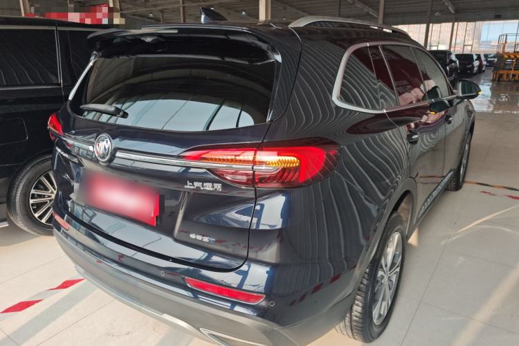 Used Buick Envision 2021 Encore Plus 652T Five-Seat Luxury Model Rear Right 45 Deg
