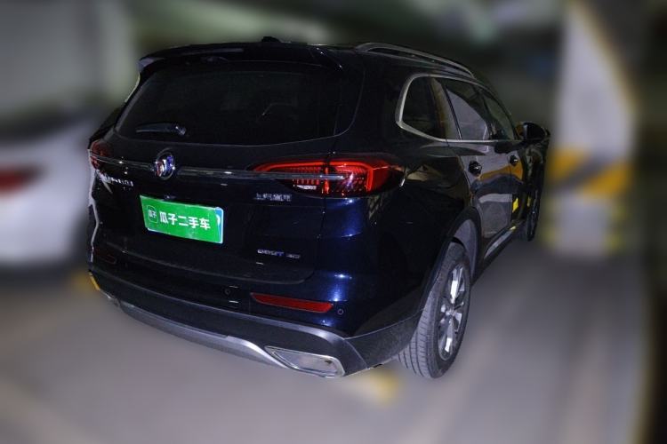 Used Buick Envision 2021 Encore Plus 652T Five-Seat All-Wheel-Drive Luxury Model Rear Right 45 Deg