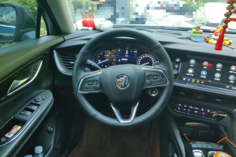 Used Buick Envision 2021 Encore Plus 652T Five-Seat All-Wheel-Drive Luxury Model Steering Wheel