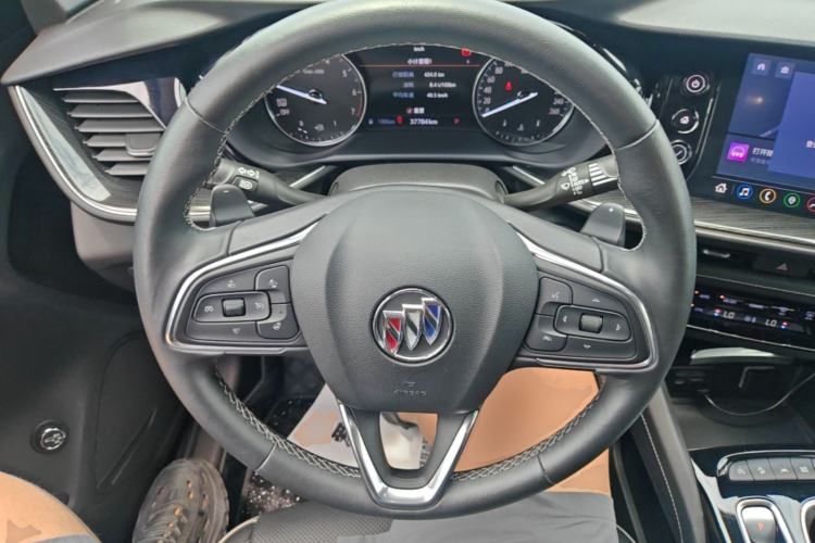 Used Buick Envision 2021 Encore Plus 652T Five-Seat All-Wheel-Drive Luxury Model Steering Wheel