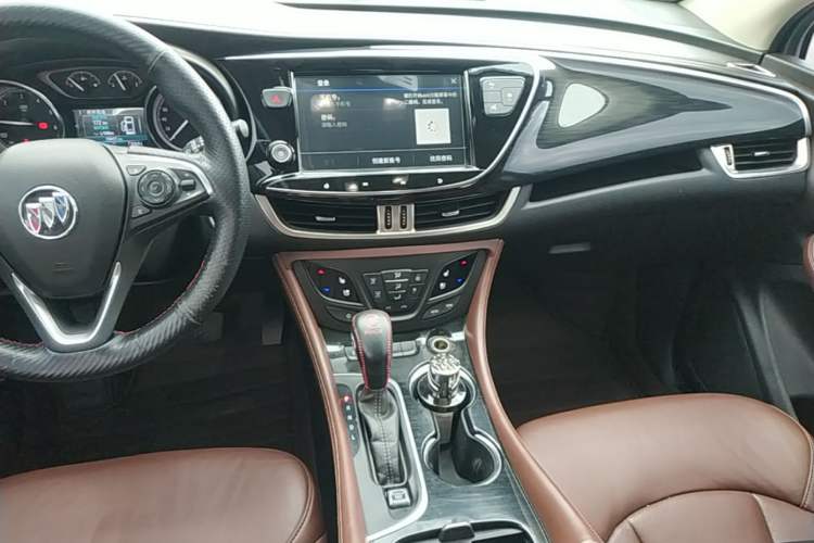 Used Buick Envision 2021 532T Two-Wheel-Drive Luxury Version Audio And AC Panel