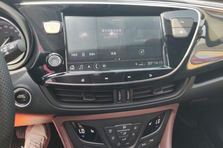 Used Buick Envision 2021 532T Two-Wheel-Drive Elite Version Audio And AC Panel