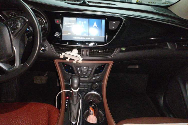 Used Buick Envision 2021 532T Two-Wheel-Drive Elite Version Audio And AC Panel