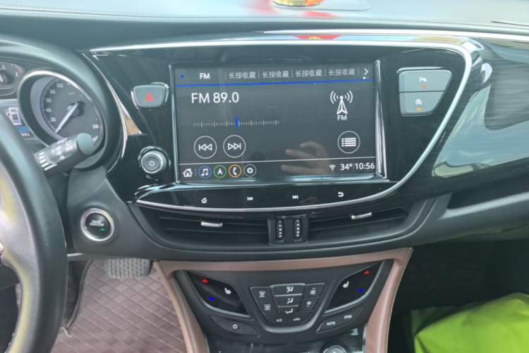 Used Buick Envision 2021 532T Two-Wheel-Drive Elite Version Audio And AC Panel