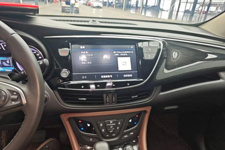Used Buick Envision 2021 532T Two-Wheel-Drive Elite Version Audio And AC Panel