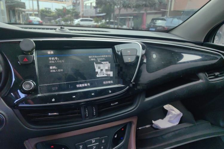 Used Buick Envision 2021 532T Two-Wheel-Drive Elite Version Audio And AC Panel