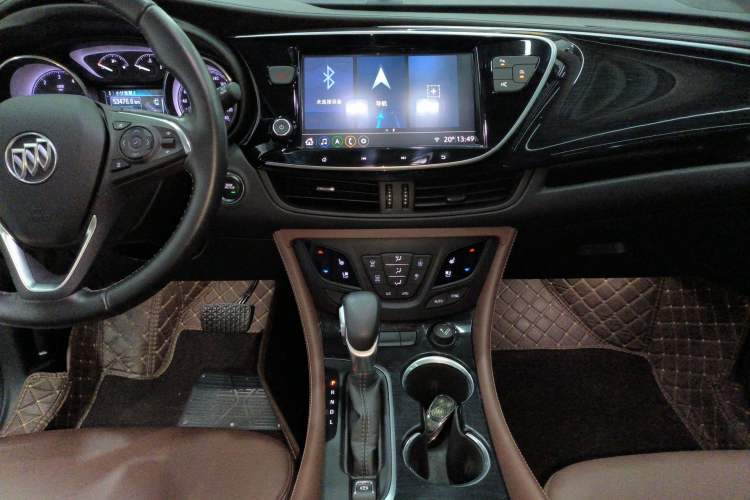 Used Buick Envision 2021 532T Two-Wheel-Drive Luxury Version Audio And AC Panel