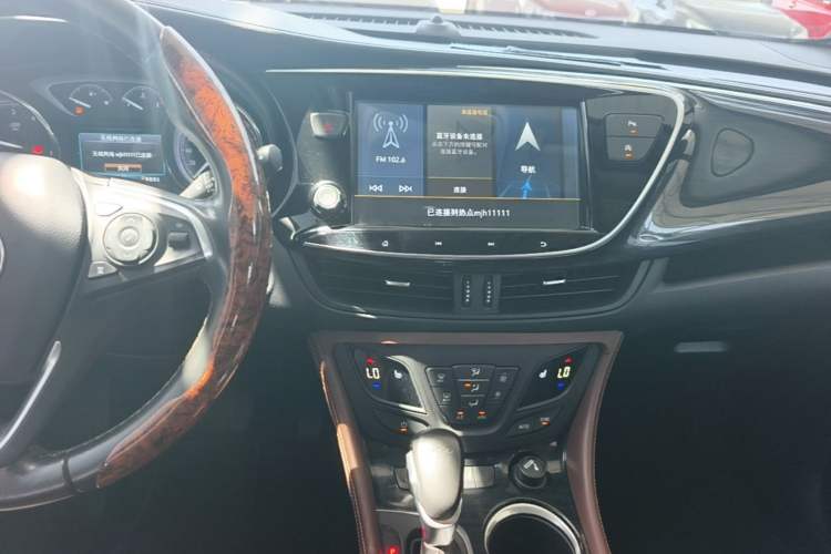 Used Buick Envision 2021 532T Two-Wheel-Drive Elite Version Audio And AC Panel