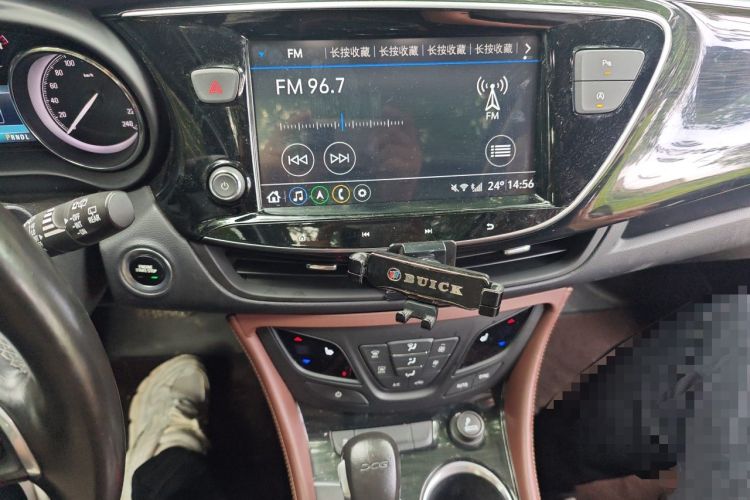 Used Buick Envision 2021 532T Two-Wheel-Drive Elite Version Audio And AC Panel