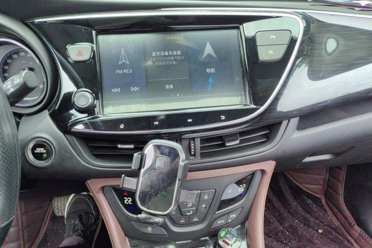 Used Buick Envision 2021 532T Two-Wheel-Drive Elite Version Audio And AC Panel