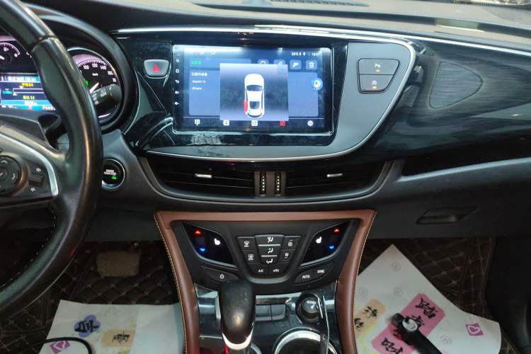 Used Buick Envision 2021 532T Two-Wheel-Drive Elite Version Audio And AC Panel