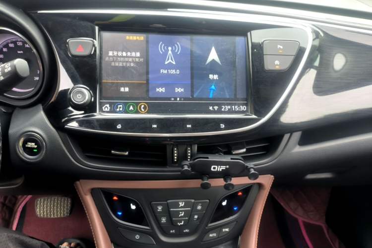 Used Buick Envision 2021 532T Two-Wheel-Drive Elite Version Audio And AC Panel