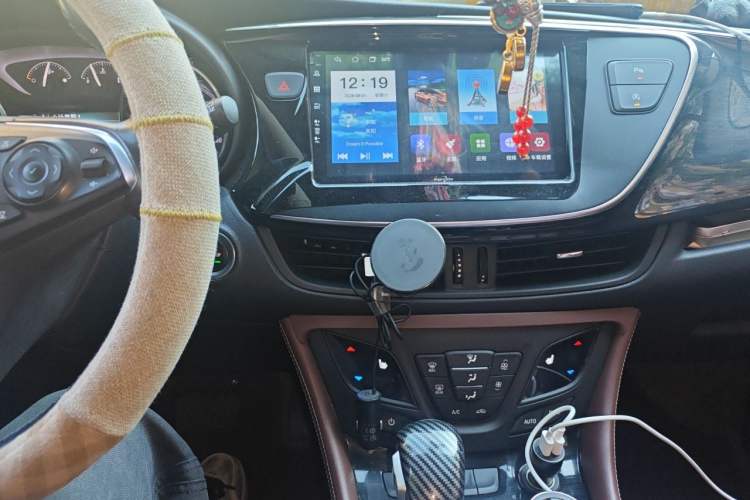 Used Buick Envision 2021 532T Two-Wheel-Drive Elite Version Audio And AC Panel