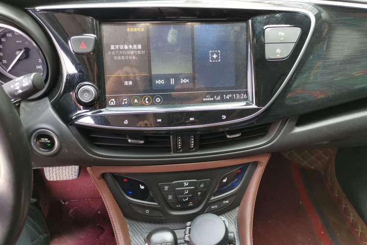 Used Buick Envision 2021 532T Two-Wheel-Drive Elite Version Audio And AC Panel