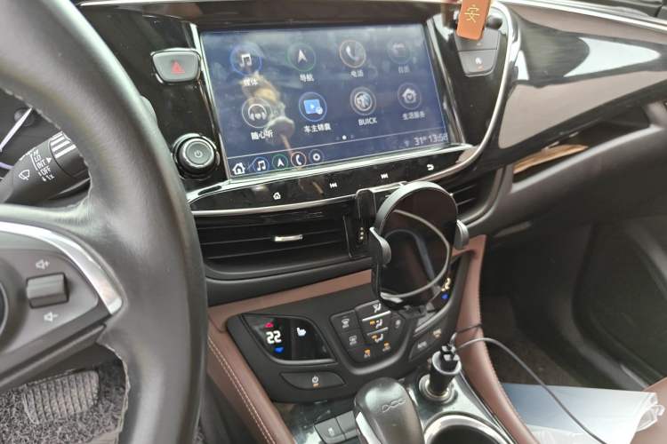 Used Buick Envision 2021 532T Two-Wheel-Drive Elite Version Audio And AC Panel