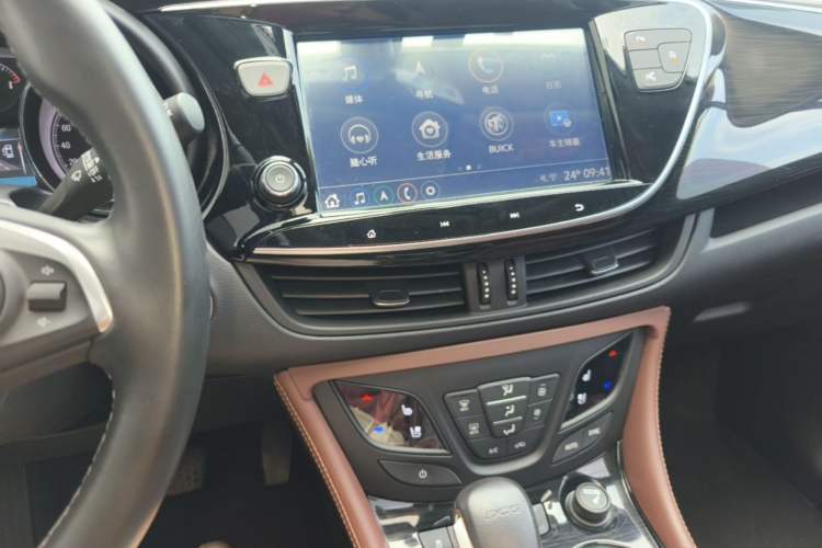 Used Buick Envision 2021 532T Two-Wheel-Drive Luxury Version Audio And AC Panel