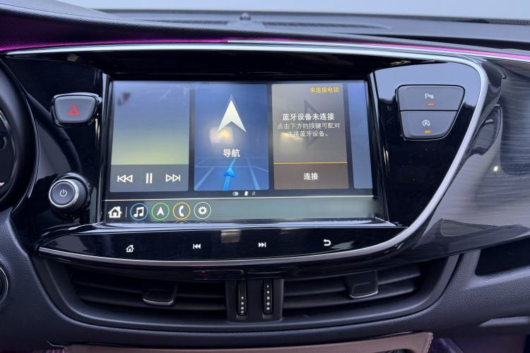 Used Buick Envision 2021 532T Two-Wheel-Drive Elite Version Audio And AC Panel